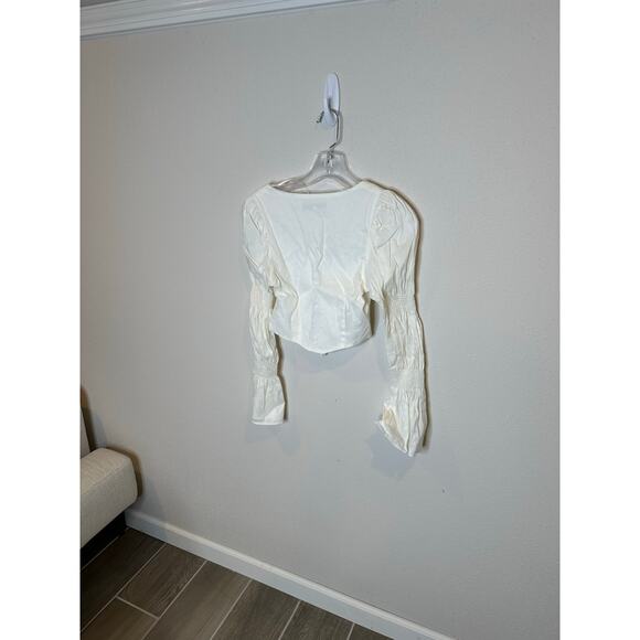 Endless rose cropped bell sleeve‎ top -xs - Picture 4 of 4